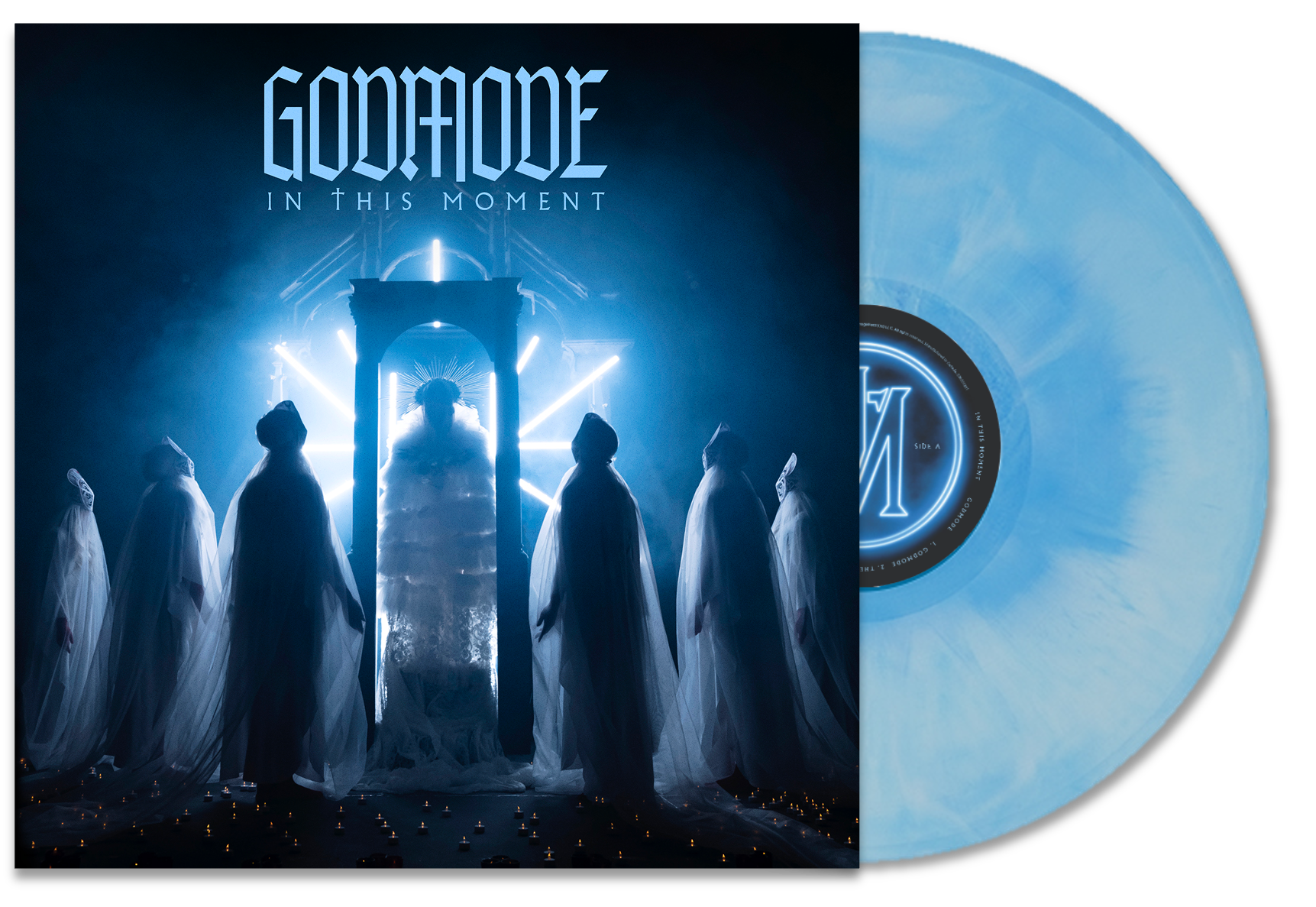 IN THIS MOMENT 'GODMODE' LP (Color Vinyl) Album Cover