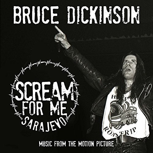 BRUCE DICKINSON 'SCREAM FOR ME SARAJEVO SOUNDTRACK' LP