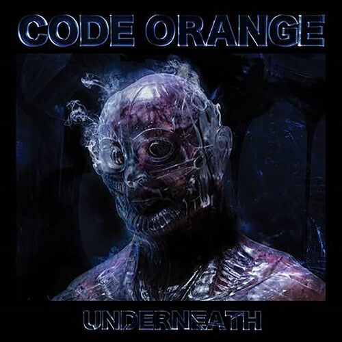 CODE ORANGE 'UNDERNEATH' LP (Clear Blue Splatter Vinyl)