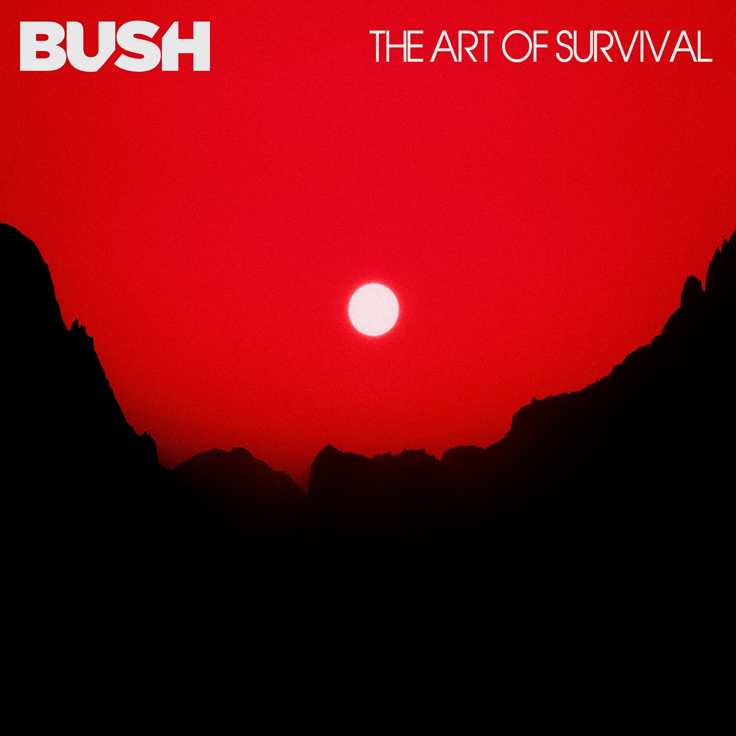 BUSH 'THE ART OF SURVIVAL' LP (White Vinyl)