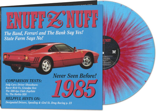 ENUFF Z'NUFF '1985' LP (Blue & Red Starburst Vinyl)