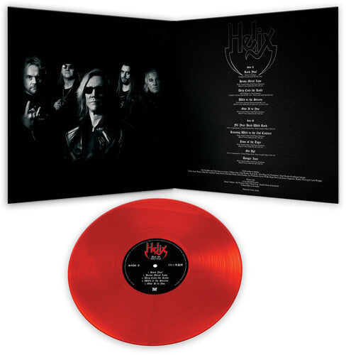 HELIX 'BEST OF 1983-2012' LP (Red Vinyl)