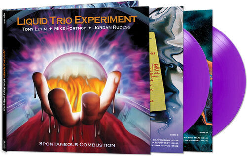 LIQUID TRIO EXPERIMENT 'SPONTANEOUS COMBUSTION' 2LP  (Purple Vinyl)
