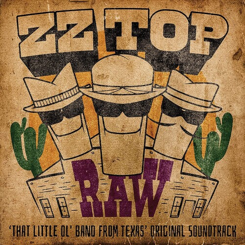 ZZ TOP 'RAW: THAT LITTLE OL' BAND FROM TEXAS' SOUNDTRACK' LP