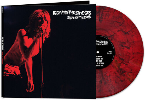 IGGY & STOOGES 'SCENE OF THE CRIME' LP (Red Marble Vinyl)