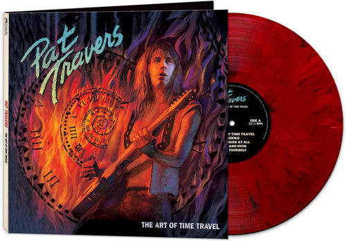 PAT TRAVERS 'ART OF TIME TRAVEL' LP (Red Marble Vinyl)