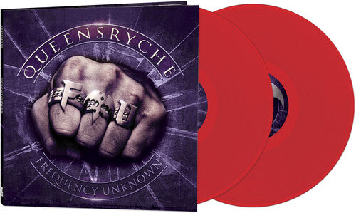 QUEENSRYCHE 'FREQUENCY UNKNOWN' LP  (Red Vinyl)