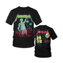 AND JUSTICE FOR ALL NEON T-SHIRT