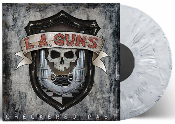 L.A. GUNS 'CHECKERED PAST' LP (Limited Edition Marble Vinyl)