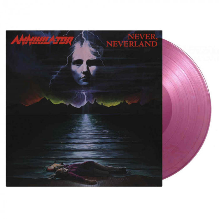 ANNIHILATOR 'NEVER NEVERLAND' LP (Import, Purple Vinyl)