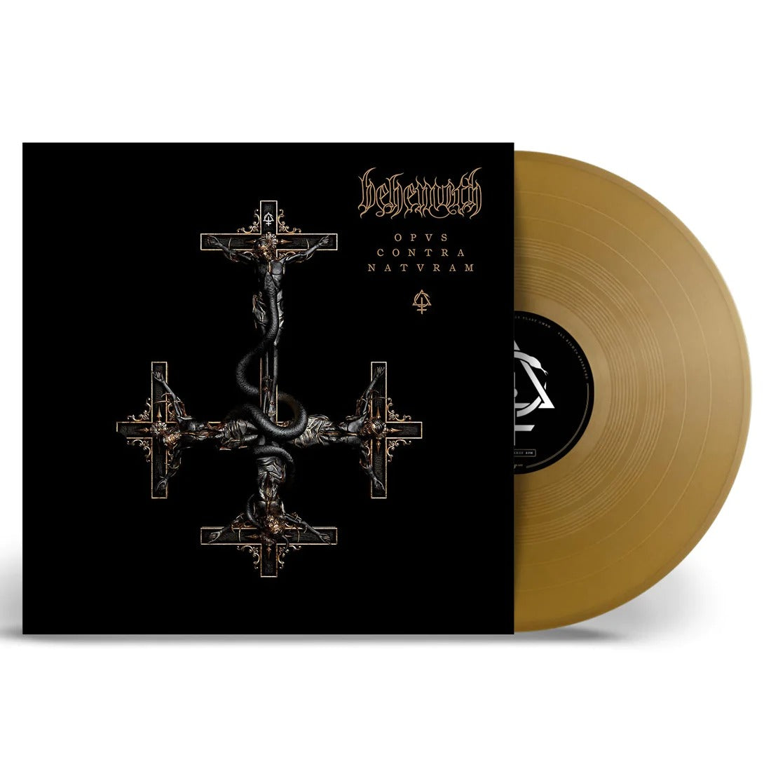 REVOLVER x BEHEMOTH COLLECTOR'S BUNDLE HAND-NUMBERED SLIPCASE W/ LIMITED-EDITION 'OPVS CONTRA NATVRAM' GOLD LP - ONLY 100 AVAILABLE