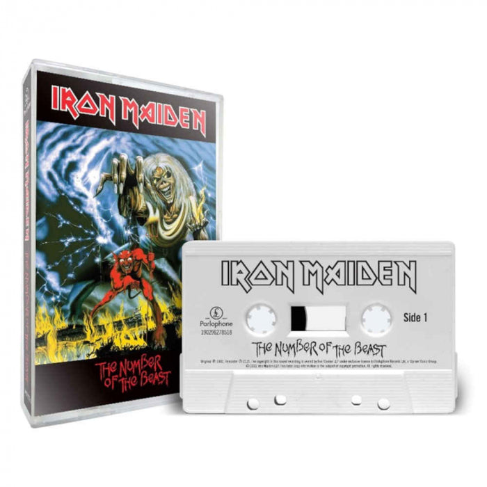 IRON MAIDEN 'THE NUMBER OF THE BEAST' CASSETTE