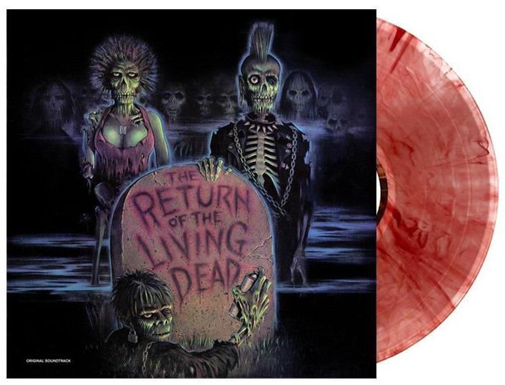 THE RETURN OF THE LIVING DEAD SOUNDTRACK LP (Clear & Blood Red Splatter Vinyl)
