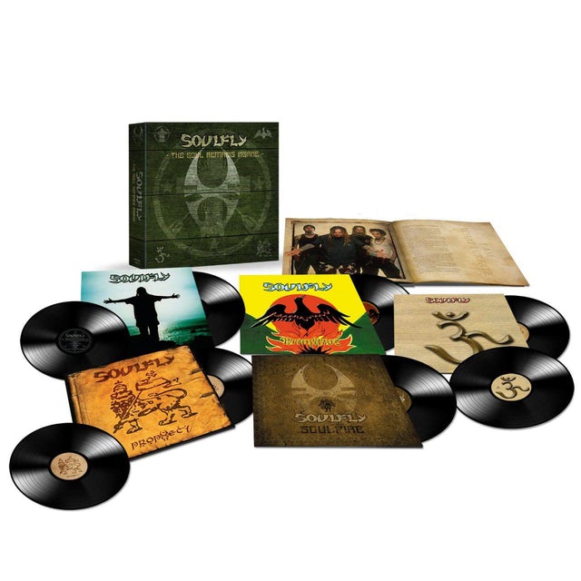 SOULFLY 'THE SOUL REMAINS INSANE: THE STUDIO ALBUMS 1998 TO 2004' LP BOX SET