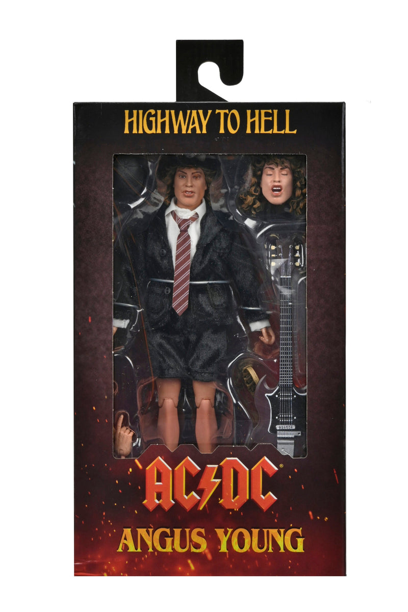 AC/DC - ANGUS YOUNG - HIGHWAY TO HELL 8" NECA CLOTHED FIGURE