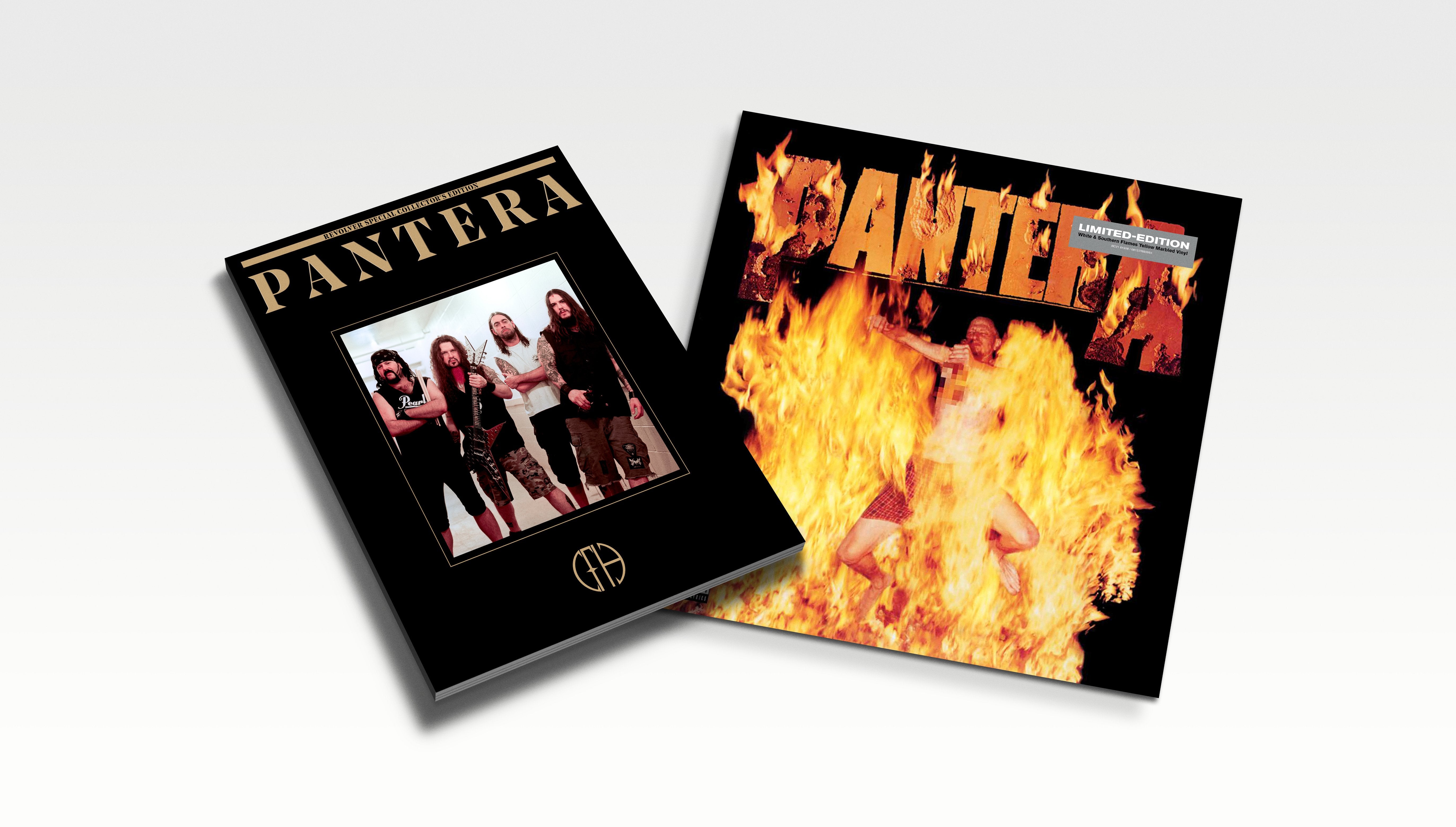 PANTERA 'REINVENTING THE STEEL' - LP + BOOK OF PANTERA SPECIAL COLLECTOR'S EDITION BUNDLE