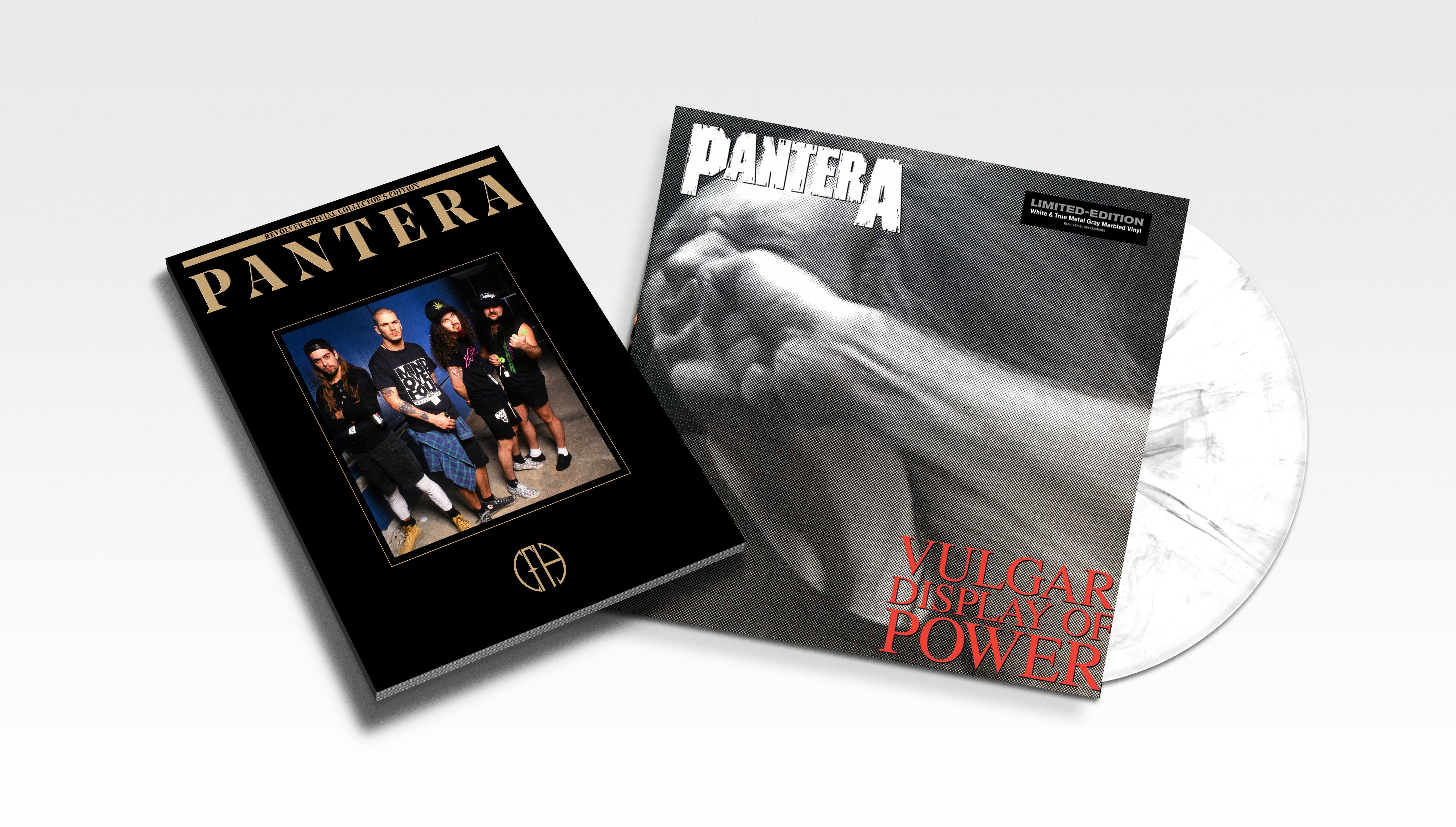 PANTERA 'VULGAR DISPLAY OF POWER' – LP + BOOK OF PANTERA SPECIAL COLLECTOR'S EDITION BUNDLE