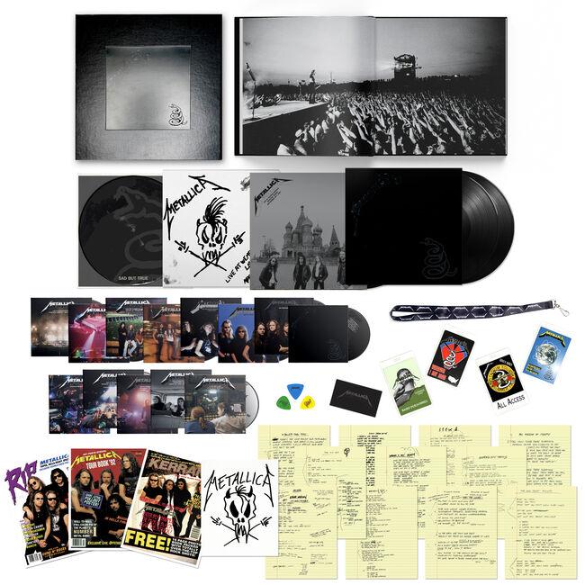 METALLICA 'THE BLACK ALBUM' BOX SET (Deluxe)