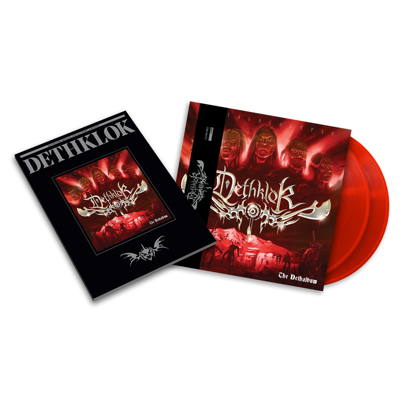 DETHKLOK 'THE DETHALBUM' EXPANDED EDITION CLEAR RED LP + DETHKLOK x REVOLVER SPECIAL COLLECTOR'S EDITION