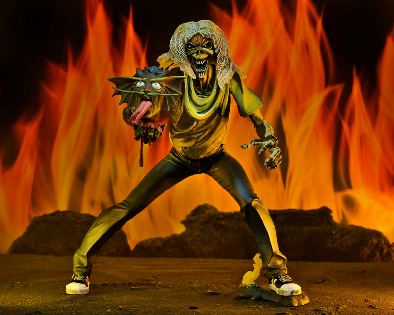 IRON MAIDEN - ULTIMATE NUMBER OF THE BEAST EDDIE 40TH ANNIVERSARY - 7" NECA CLOTHED FIGURE