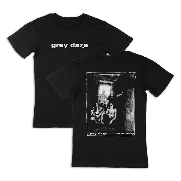 GREY DAZE 'NO SUN TODAY' T-SHIRT (Limited Edition - Only 200 Made)
