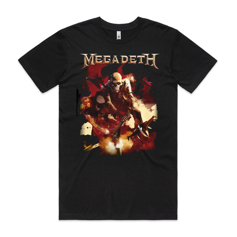 MEGADETH 'Guitar Smash' T-Shirt