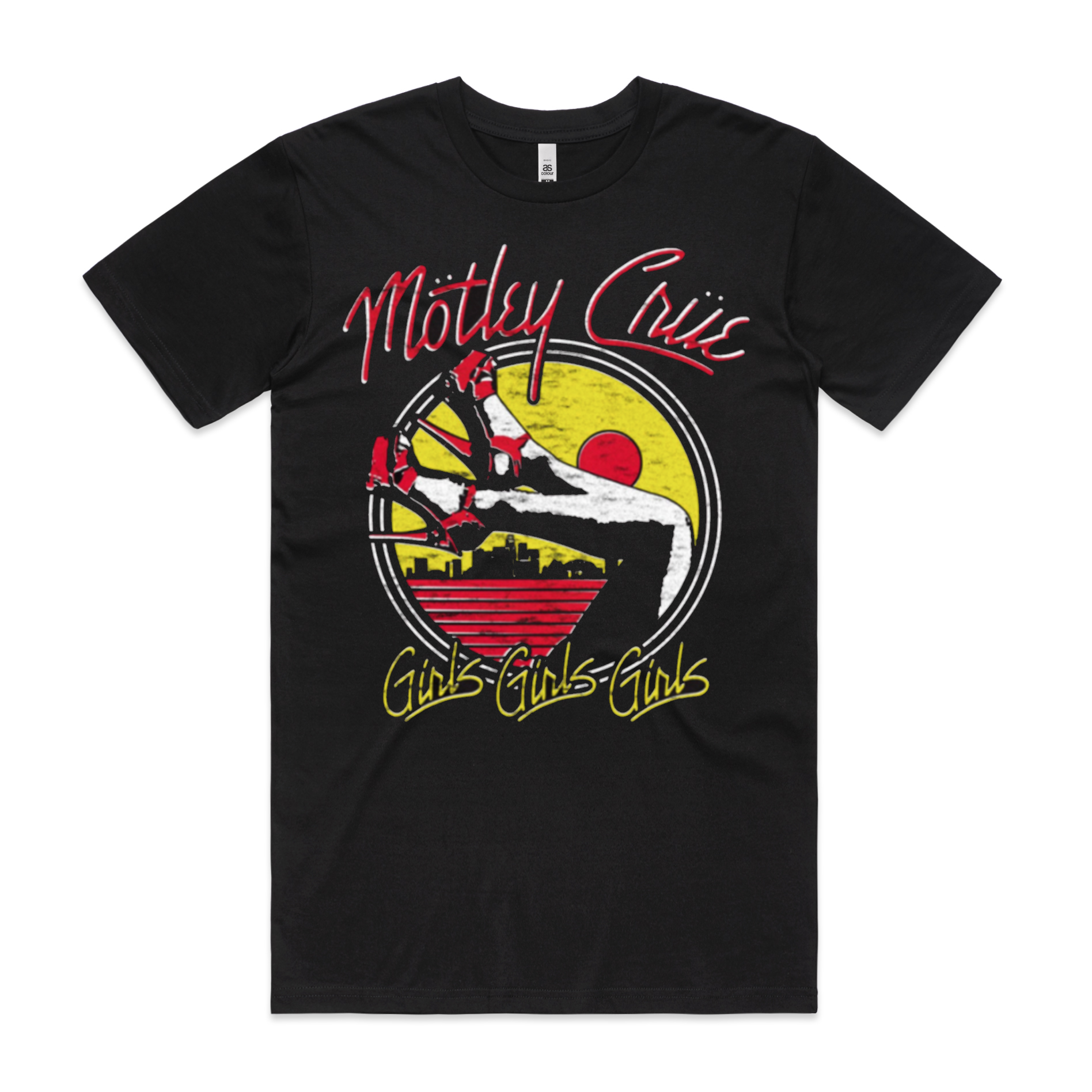 MOTLEY CRÜE 'Girls Girls Girls' T-Shirt
