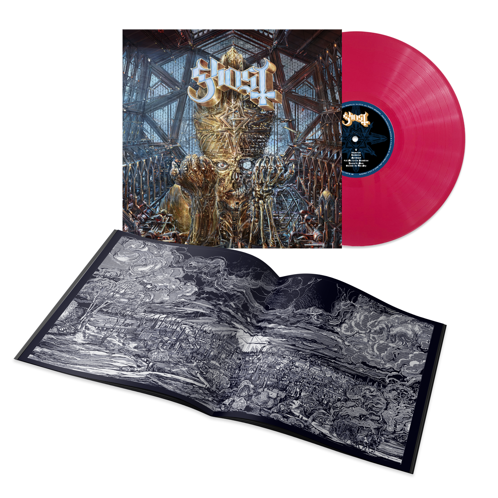 GHOST 'IMPERA' LP (Limited Edition – Only 1000 Made, Magenta Vinyl)