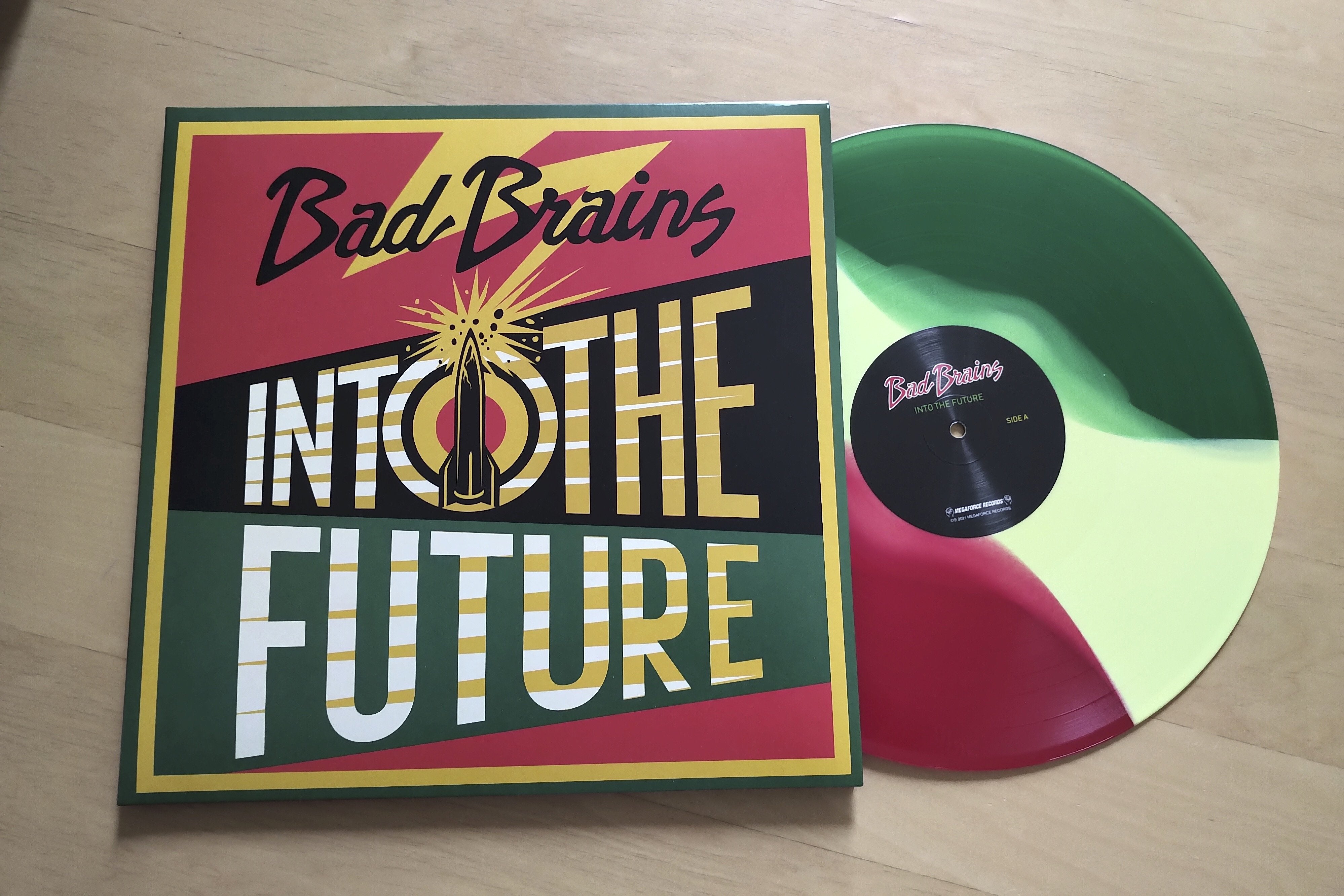 BAD BRAINS 'INTO THE FUTURE' LP (Alternate Shepard Fairey Cover, Colored Vinyl)