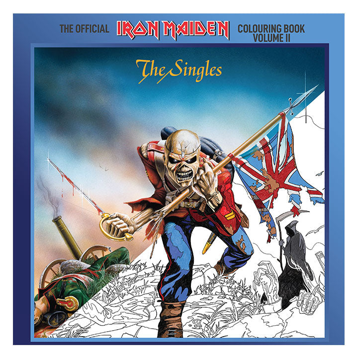IRON MAIDEN THE SINGLES VOLUME II COLORING BOOK
