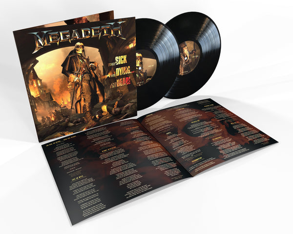 MEGADETH 'THE SICK, THE DYING... AND THE DEAD!' 2LP