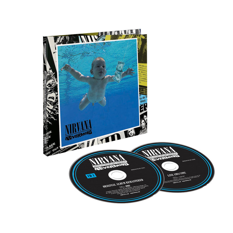 NIRVANA 'NEVERMIND' 2xCD (30th Anniversary)