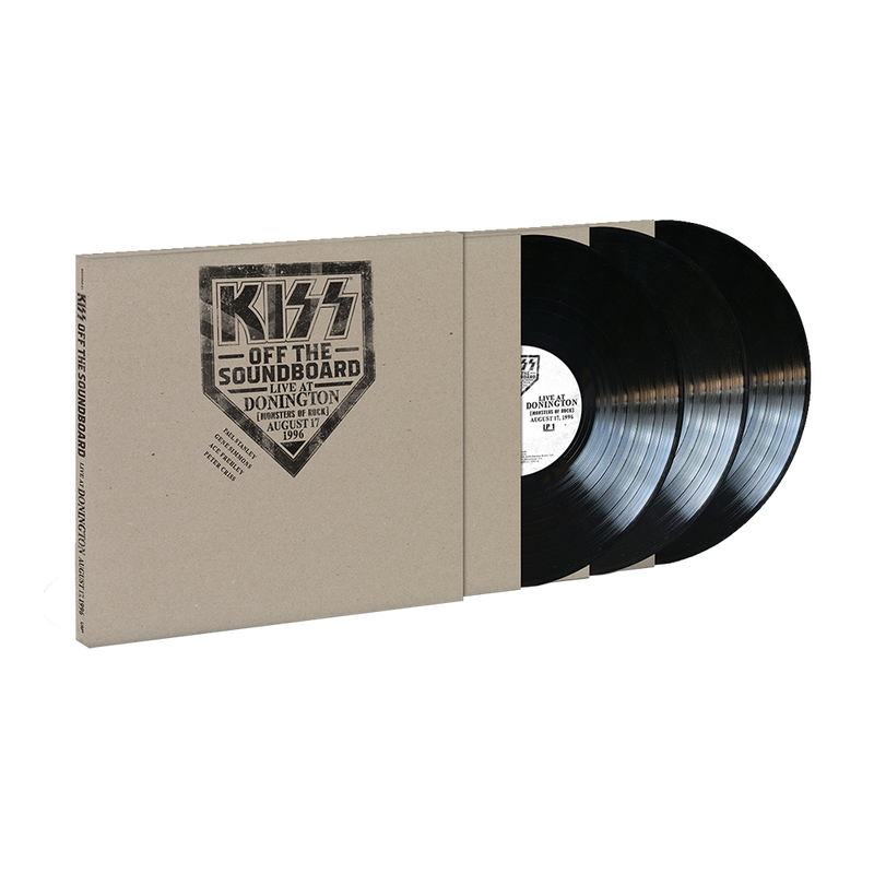 KISS 'OFF THE SOUNDBOARD: DONINGTON 1996 (LIVE)' 3LP