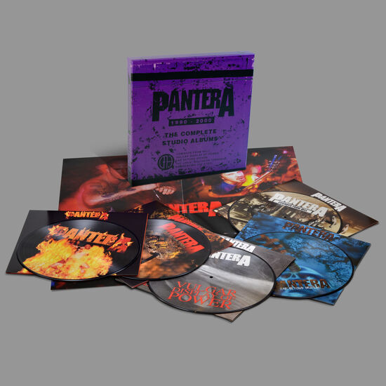 PANTERA 'THE COMPLETE STUDIO ALBUMS 1990-2000' 5LP BOX SET (Picture Disc)