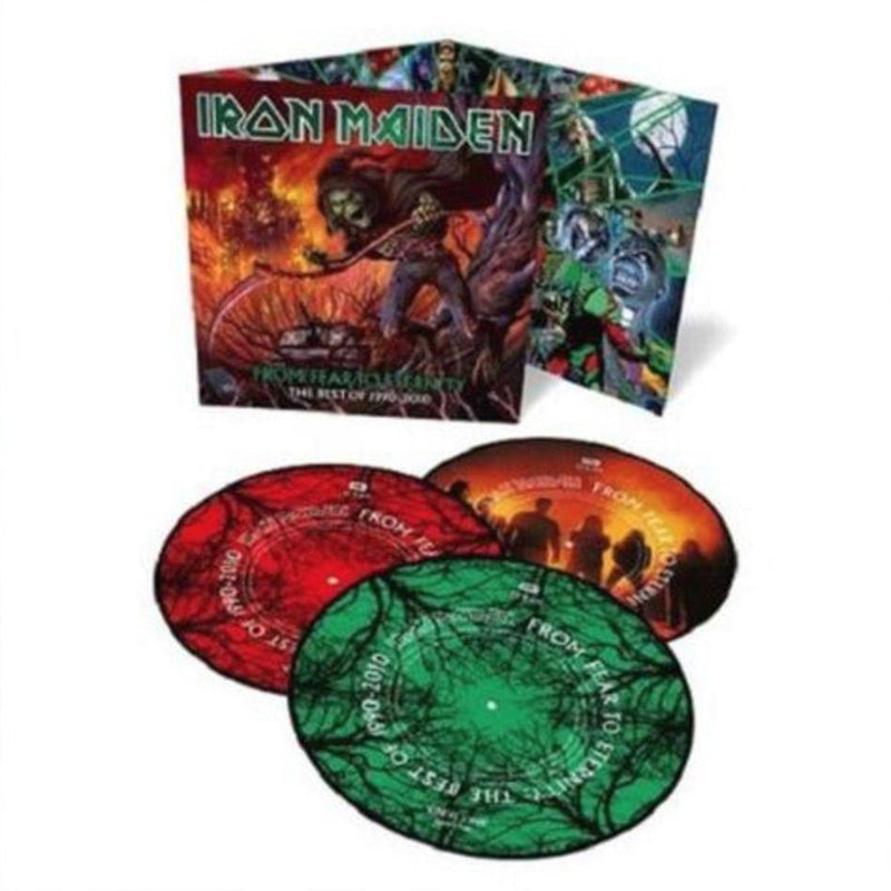 IRON MAIDEN 'FROM FEAR TO ETERNITY: THE BEST OF 1990-2010' 3LP (Picture Disc, Import)