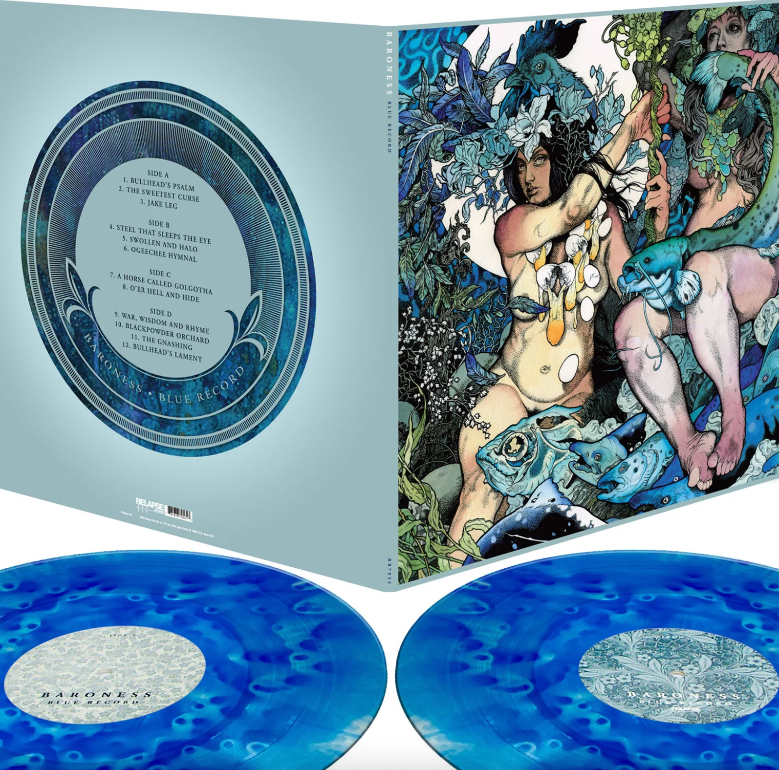 BARONESS 'BLUE RECORD' 2LP (Blue Vinyl)