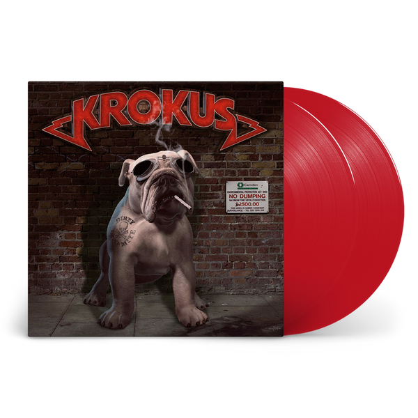 KROKUS 'DIRTY DYNAMITE' 2LP (Transparent Red Vinyl)