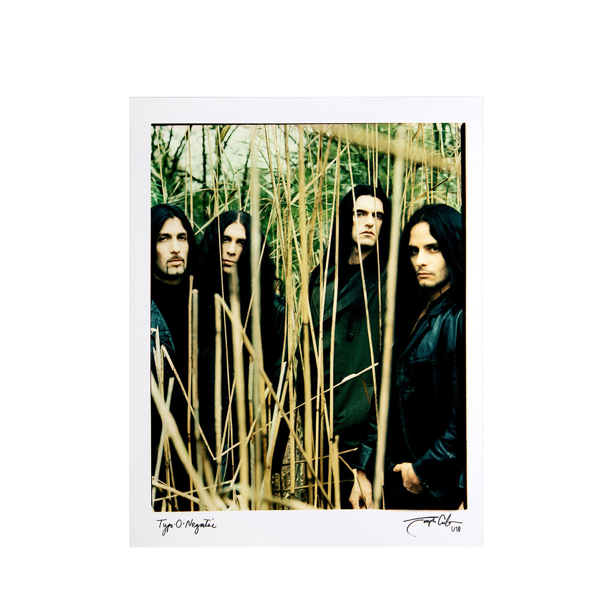 TYPE O NEGATIVE 11x14 PHOTO PRINT BY JOSEPH CULTICE - LIMITED TO 50