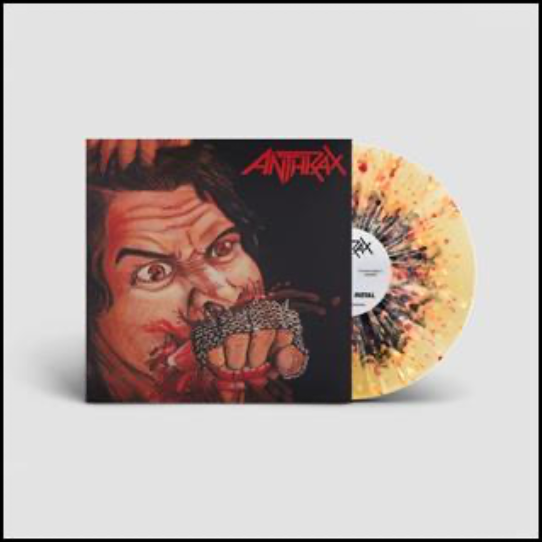 ANTHRAX 'FISTFUL OF METAL' LP (Gold, Black, & Red Splatter Vinyl)