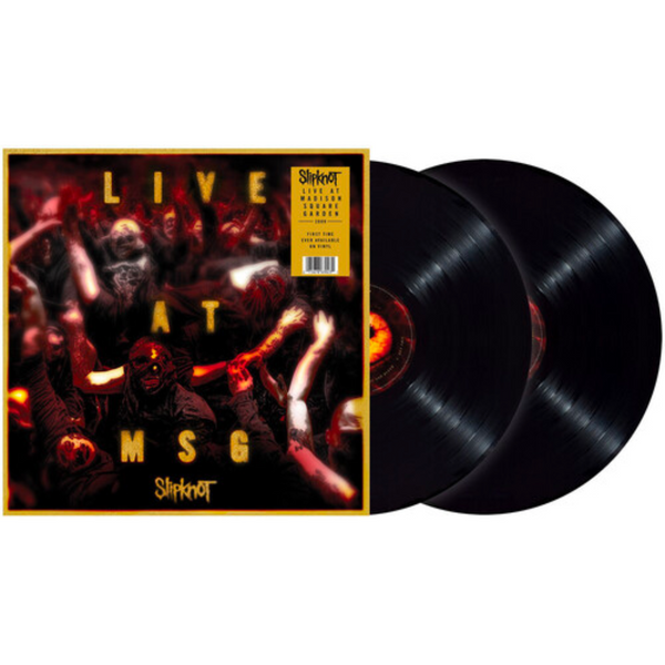 SLIPKNOT LIVE AT MSG VINYL ALBUM COVER 