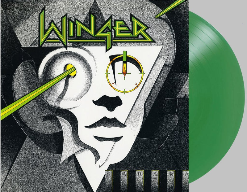 WINGER 'WINGER' GREEN LP