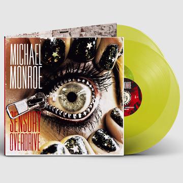 MICHAEL MONROE 'SENSORY OVERDRIVE' 2LP (10th Anniversary Yellow Vinyl)