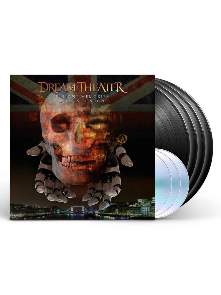 DREAM THEATER 'DISTANT MEMORIES - LIVE IN LONDON'  4LP + CD