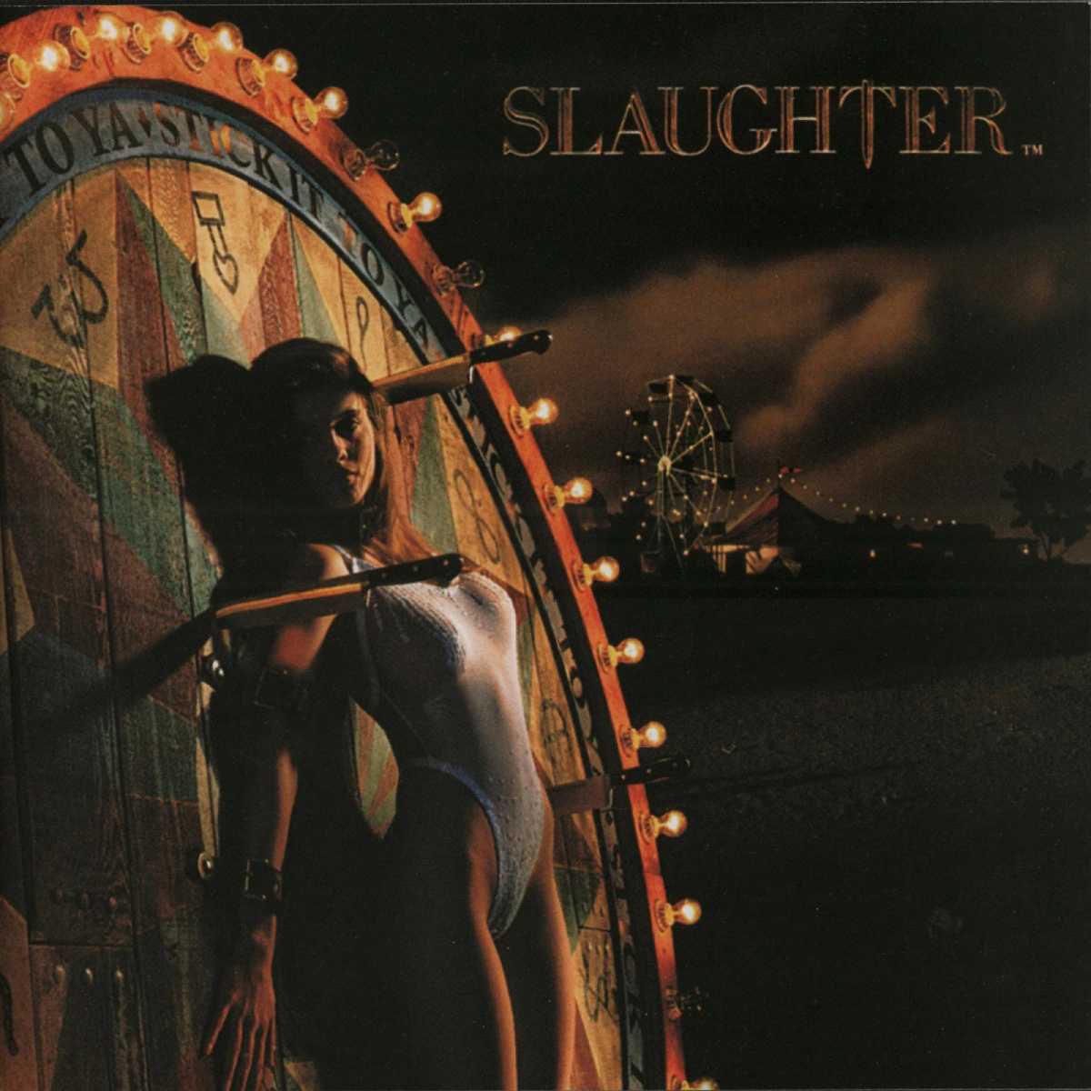 SLAUGHTER 'STICK IT TO YA' LP (Red Vinyl)