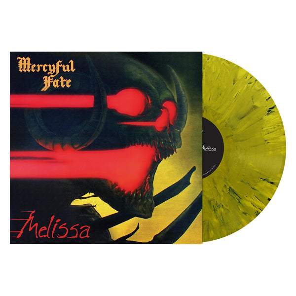 MERCYFUL FATE 'MELISSA' LP (Yellow w/ Black Streaks Vinyl)
