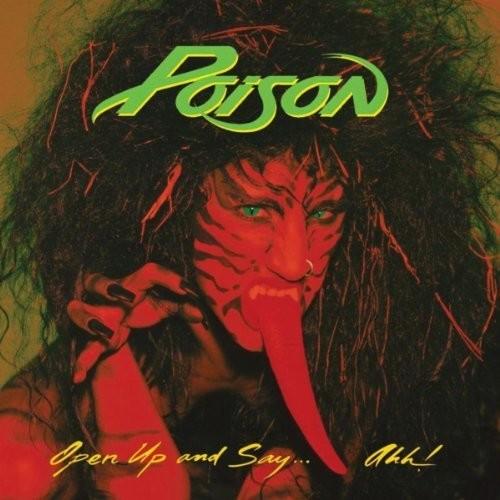 POISON 'OPEN UP AND SAY...AHH' LP (Red Vinyl)