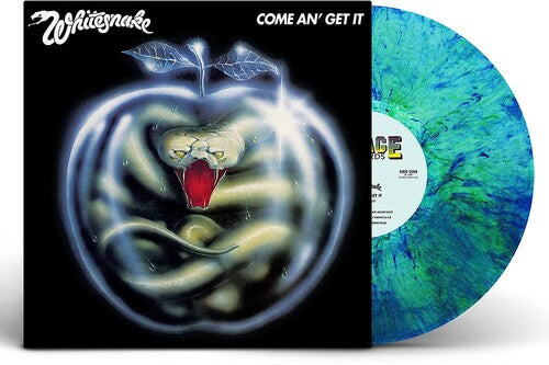 WHITESNAKE 'COME AN GET IT' LP (Clear w/ Metallic Blue & Green Swirl Vinyl)