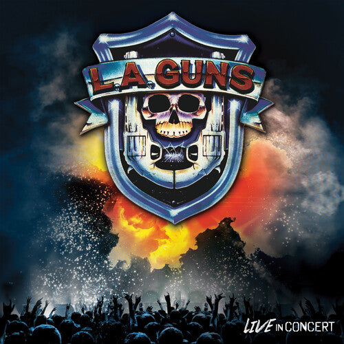 L.A. GUNS 'LIVE IN CONCERT' LP (Red Vinyl)