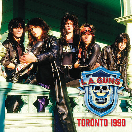 L.A. GUNS 'TORONTO 1990' LP (Red & Blue Vinyl)