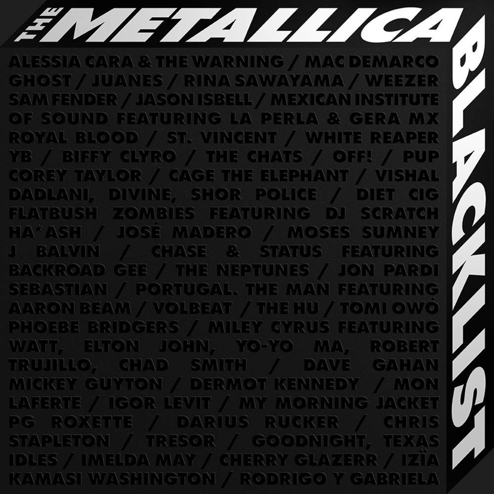 METALLICA AND VARIOUS ARTISTS 'THE METALLICA BLACKLIST' LIMITED EDITION 7LP